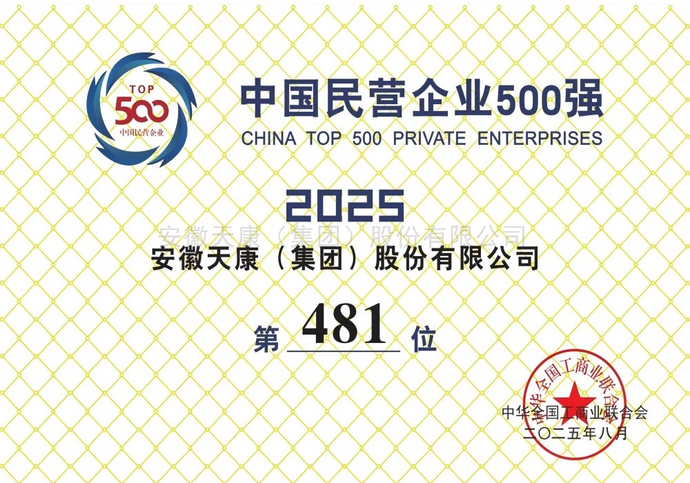 中国民营企业500强