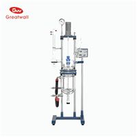 長城科工貿(mào)5L調(diào)速雙層玻璃反應釜