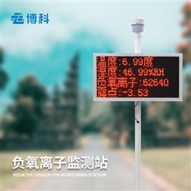 BK-FZ1森林公園空氣負氧離子監測展示系統
