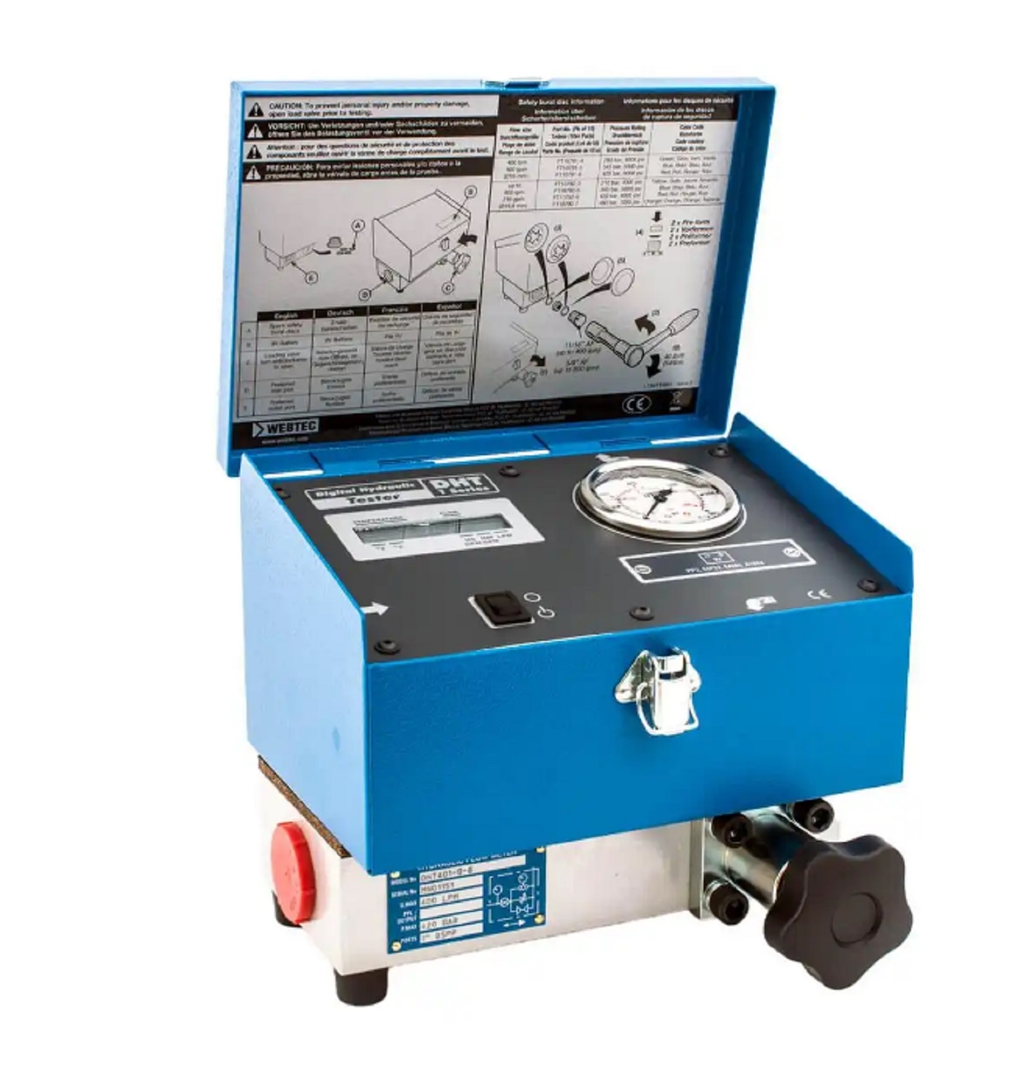便携式液压测试仪(英国) 型号:DHM404-S-6库号:M411262