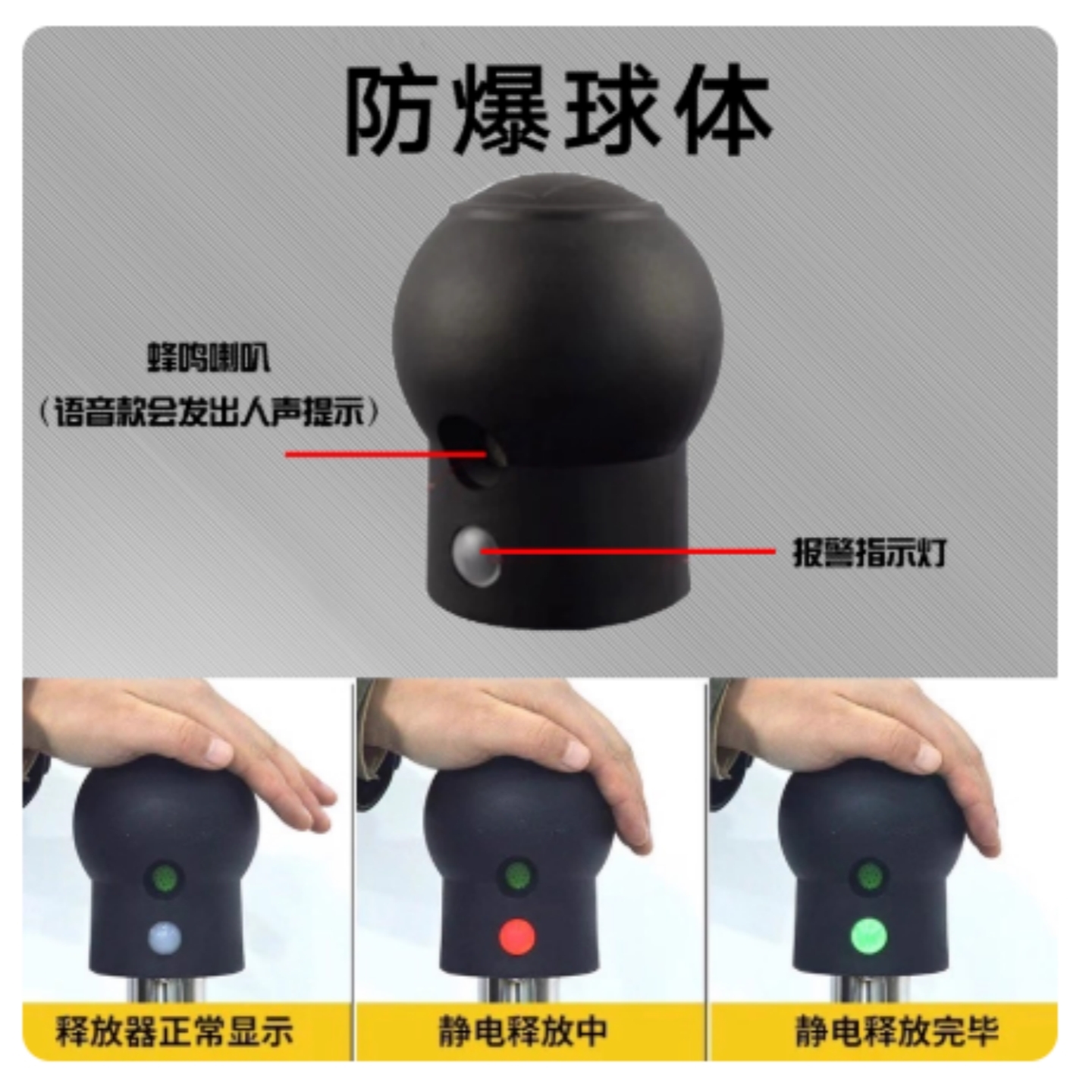 数显型人体静电释放报警仪库号:M76794