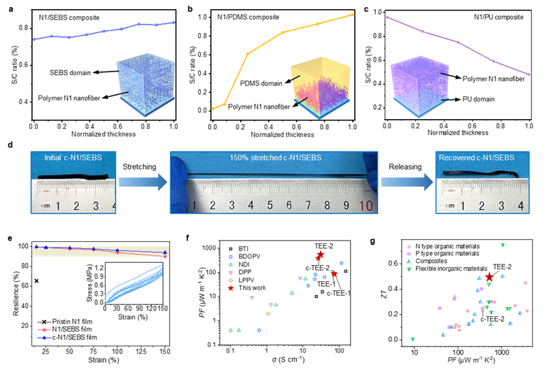 北京大学材料科学与工程学院雷霆团队在《自然》报道首个“热电橡胶”材料
