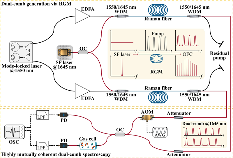 上海光機(jī)所在新型雙光梳溫室氣體高精度檢測(cè)技術(shù)方面取得重要突破