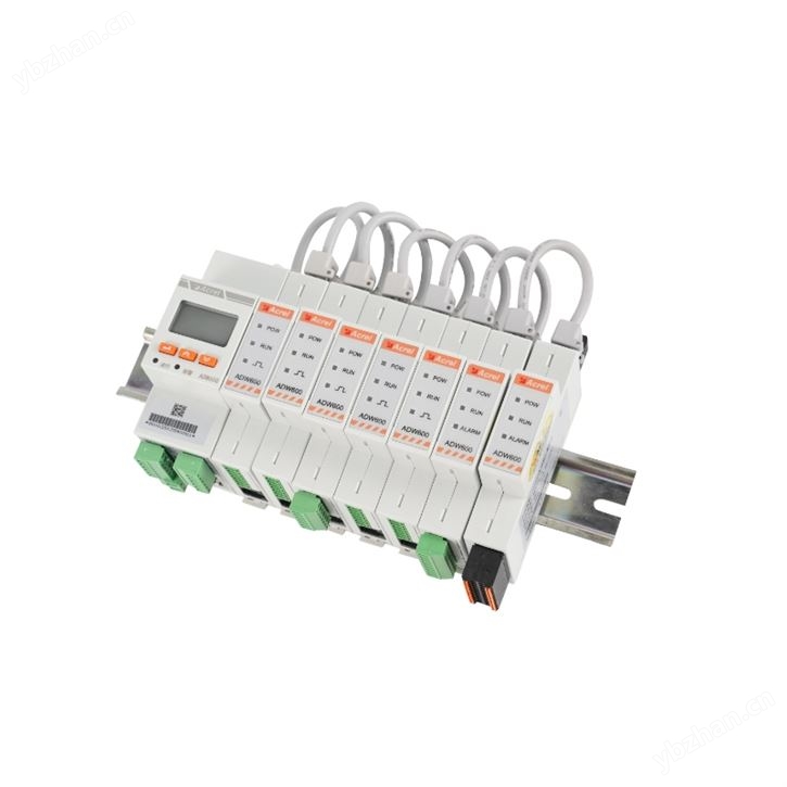 ADW600導軌式以太網電表測漏電流溫度