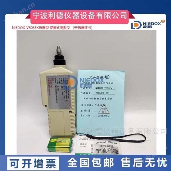 防爆型便携式测振仪 ExibⅡCT4Gb石油化工用