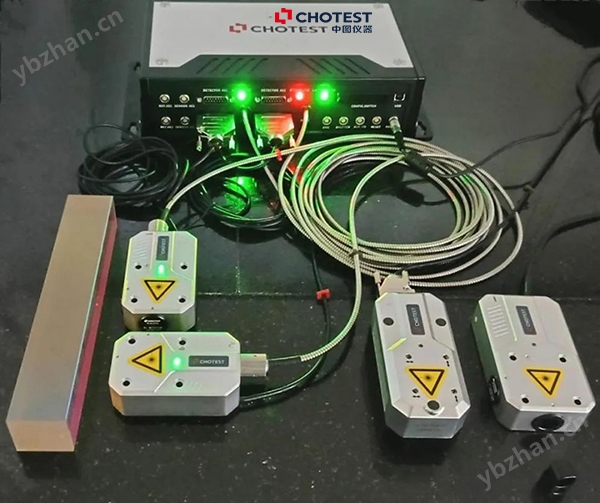 多轴测量光纤激光尺