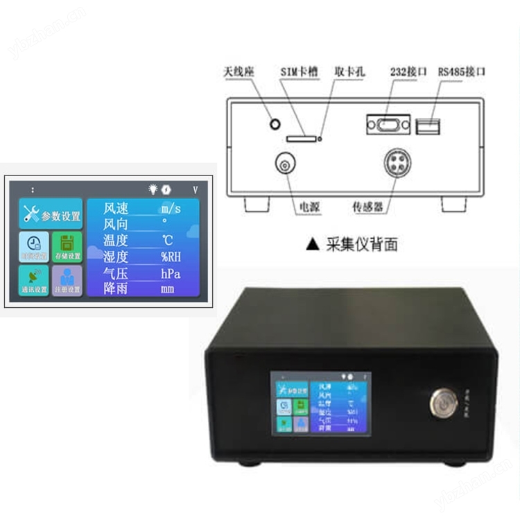 德斯威光伏便携式气象监测站