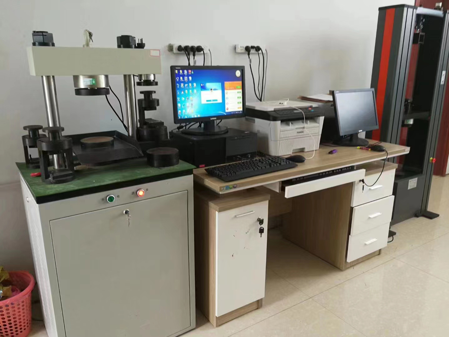 YAW-300C型微机控制抗折抗压一体机