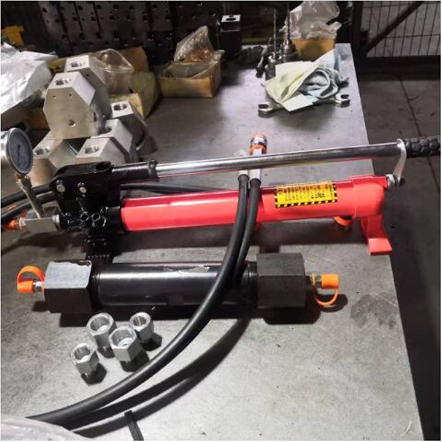 压注脂枪/手动液压泵型号:ZXZZQ-70mpa-B3T1库号：M412008