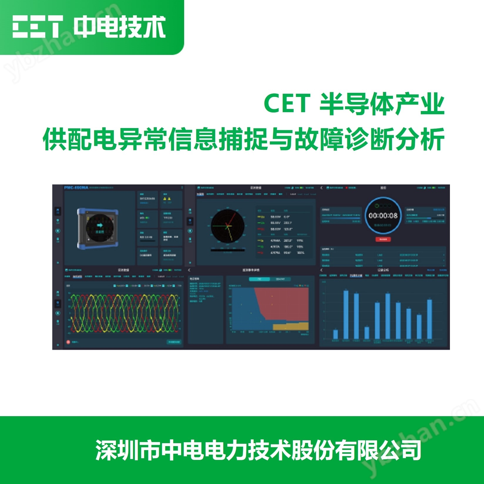 半導體產業供配電異常解決方案