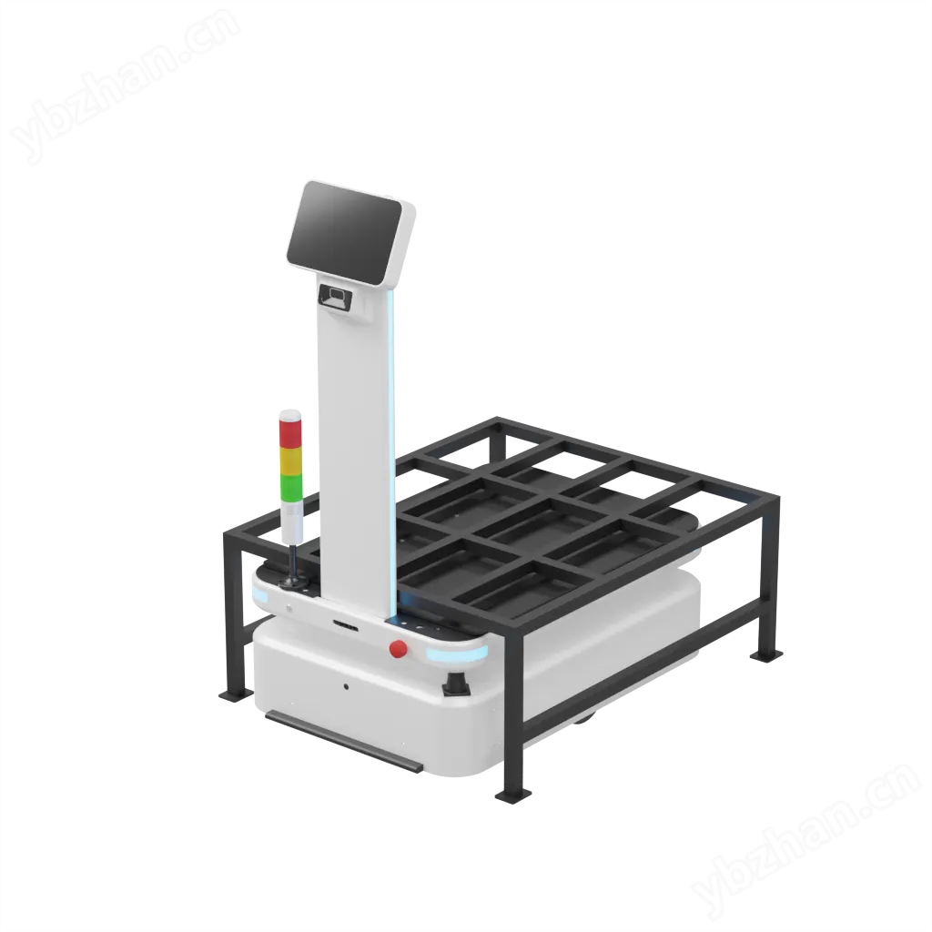 搬运机器人可进行工业配送任务，赋能智造。